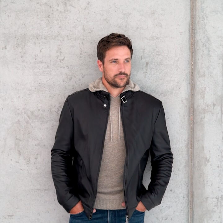 Arma Hirschleder-Blouson