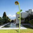 Gartendusche im Sonnenblumen-Design