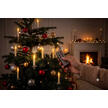 LED-Echtwachs-Christbaumkerzen, 10 Stück