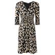 Robe jersey Abstract Flowers KD