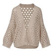 Kaschmir-Leinen-Ajour-Cardigan