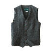 Celtic Tweed-Leinen-Weste