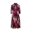 Samantha Sung Wollkleid Berry-Flower