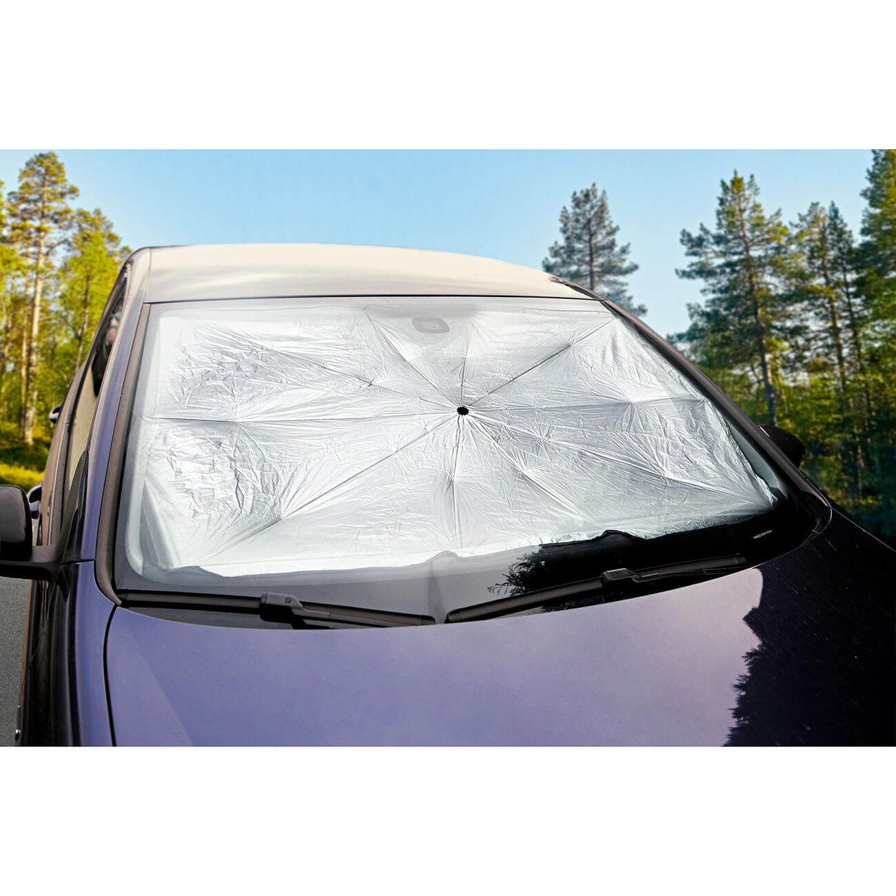 Sonnenschutz Einziehbare Sonnenblende für Frontscheibe für Auto, Ormromra,  Schützen Sie Ihre Auto-Innenräume vor Alterung und Rissbildung.