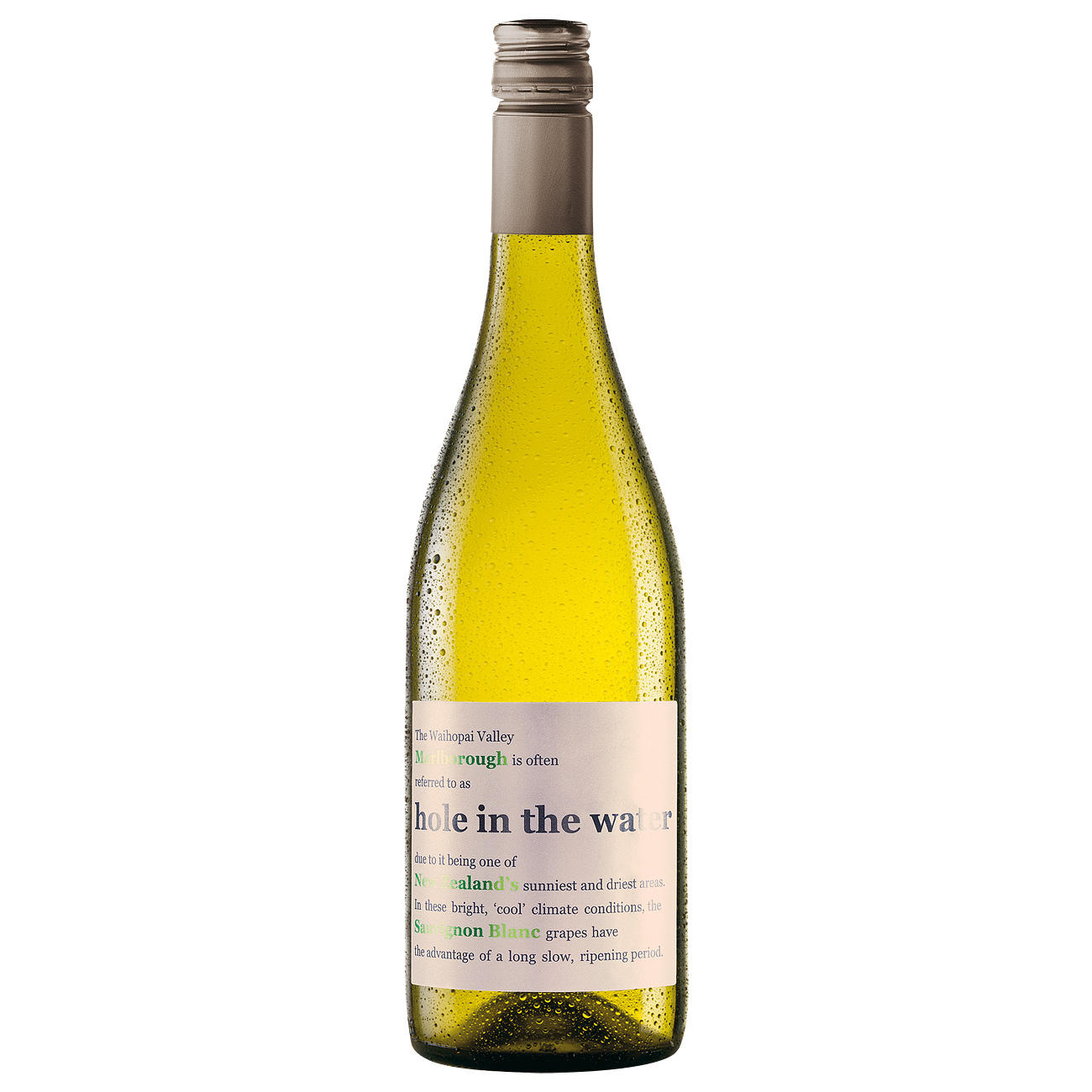 Hole In The Water Sauvignon Blanc 2016 Hole in the Water Sauvignon Blanc 2016, Waihopai Valley, Konrad & Co