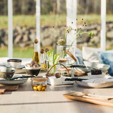 LA PORCELLANA BIANCA PB Convivio Triangle Napkin Holder