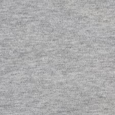 Gris chiné Graues Pima-Interlock-Stoffmuster