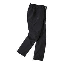Herren, Hose Schwarze Hardshell-Hose mit elastischem Bund.