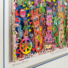 JAMES RIZZI HIGH WIRE 1990年制作 3Dアート James Rizzi – New York City sings and swings, 2013 kaufen