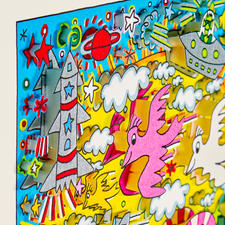 James Rizzi – Beautiful sun daze | Kunst online kaufen