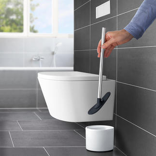 Silikon-WC-Wischer Viel flexibler und hygienischer als herkömmliche Toilettenbürsten.