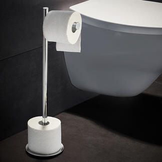Toilettenbutler Toilettenpapier und Vorratsrollen – stilvoll und bequem zur Hand.
