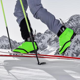 SNÜX® Ski-Überschuh Nie mehr kalte Füsse in Skischuhen. Ganz ohne Akku und Kabel. Der patentierte Hightech-Überschuh aus thermoaktivem Cozytech®.
