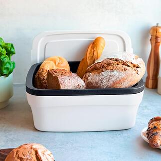 Tupperware® BreadSmart Die neue Generation Brotkästen: reguliert Luftfeuchte und -zirkulation optimal. Von allein.