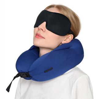 3D Kontur-Schlafmaske Ihre bessere Schlafmaske: 3D-Konturdesign verhindert unangenehmen Augendruck.