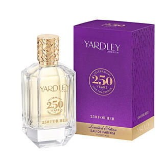 Der Jubiläums-Duft von Yardley/London. Vom Meister-Parfumeur mit 250 Jahren Know-how. Limited Edition für Damen und Herren. 