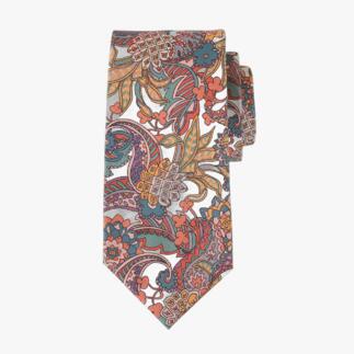 Ascot Liberty™ Krawatte mit buntem Paisleymuster in verschiedenen Farben