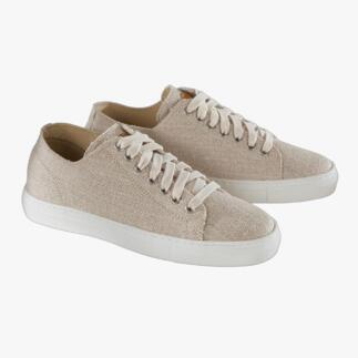 Zwei beigen Risorse Future Hanf-Sneaker nebeneinander