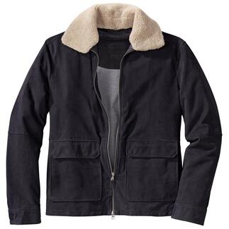 OCONI G1-Fliegerjacke im offenen Zustand, zeigt den Innenraum