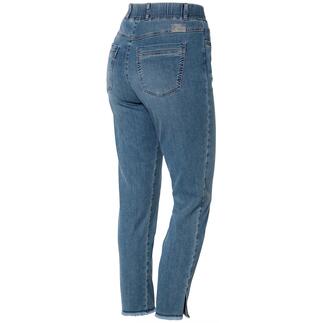 Rückansicht von RAPHAELA BY BRAX Schlupfjeans, elastischer Bund