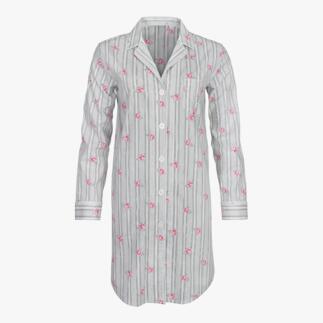 Das stilvolle Nightshirt von Ralph Lauren, New York. Kühler Popeline aus Baumwolle und Viskose.