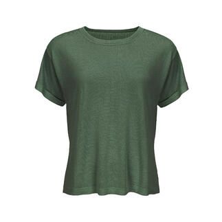 Grünes Junghans Seiden-Crêpe-Shirt als Einzelteil.