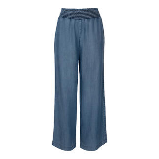 Vorderansicht der Bella Dahl Wide-leg-Jeans mit weitem Bein