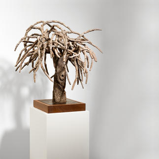Andreu Maimó – el árbol Ein kulturelles Wahrzeichen Mallorcas – von Hand aus Ton gefertigt. Erste Unikatserie des Mallorquiners Andreu Maimó. 16 Exemplare. Masse: 55 x 52 x 50 cm