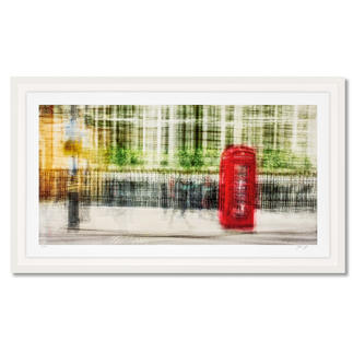 Jacob Gils – London #28 Impressionistisches Gemälde? Oder modernste Fotografie? Jacob Gils’ Edition „London #28“ aus über 100 Einzelaufnahmen. Exklusiv bei Pro-Idee. 20 Exemplare. Masse: gerahmt 132 x 78 cm