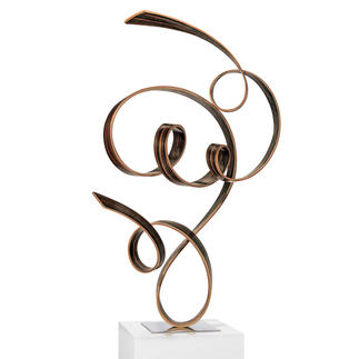 Jacinto Moros – FTK, 2020 Einzigartig: Jacinto Moros puristisch-virtuose Holzskulptur. 100 % Handarbeit. Erste Unikatserie des renommierten Künstlers. Masse: 45 x 70 x 33 cm
