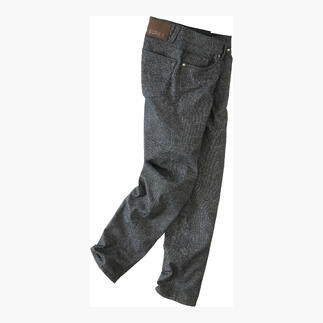 Eurex Woll-Jeans in Grau, Größe 48, lässiger Schnitt.