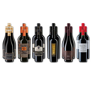 Weinsammlung - Die kleine Rotwein-Sammlung für anspruchsvolle Geniesser Frühjahr/Sommer 2022, 24 Flaschen Wenn Sie einen kleinen, gut gewählten Weinvorrat anlegen möchten, ist dies jetzt besonders leicht.