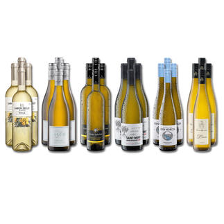 Weinsammlung - Die kleine Weisswein-Sammlung Sommer 2023, 24 Flaschen Wenn Sie einen kleinen, gut gewählten Weinvorrat anlegen möchten, ist dies jetzt besonders leicht.