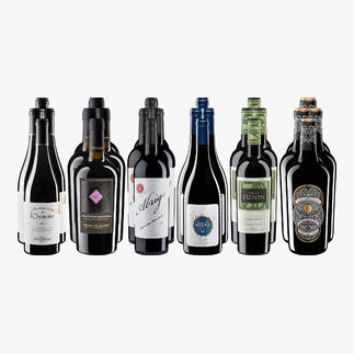 Weinsammlung - Die kleine Rotwein-Sammlung Sommer 2024, 24 Flaschen Wenn Sie einen kleinen, gut gewählten Weinvorrat anlegen möchten, ist dies jetzt besonders leicht.
