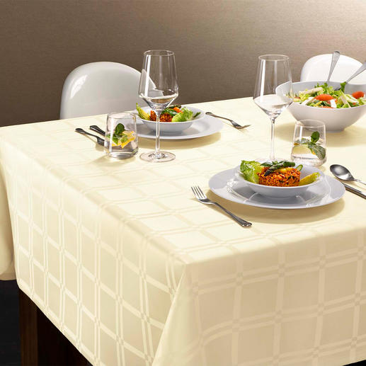 Tischdecke, Champagner Tischdecke, Champagner