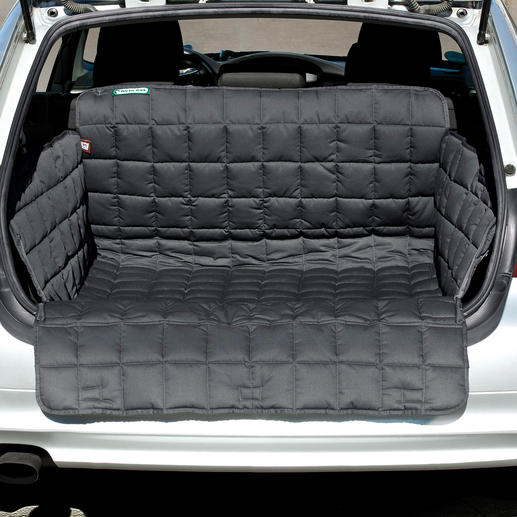 Wahlweise als Kofferraum-Decke mit integriertem Stossstangen-Schutz.
