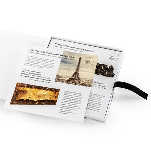 Im hochwertigen, reich bebilderten Booklet (mitgeliefert) erfahren Sie die spannenden Geschichten hinter den Exponaten. Im hochwertigen, reich bebilderten Booklet (mitgeliefert) erfahren Sie die spannenden Geschichten hinter den Exponaten.