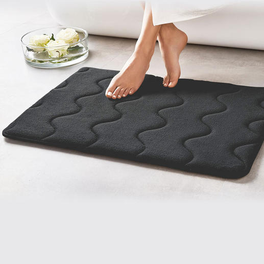 Antibakterielle Memory-Schaum-Badematte, 50 x 70 cm, Mikrofaser, Anti
