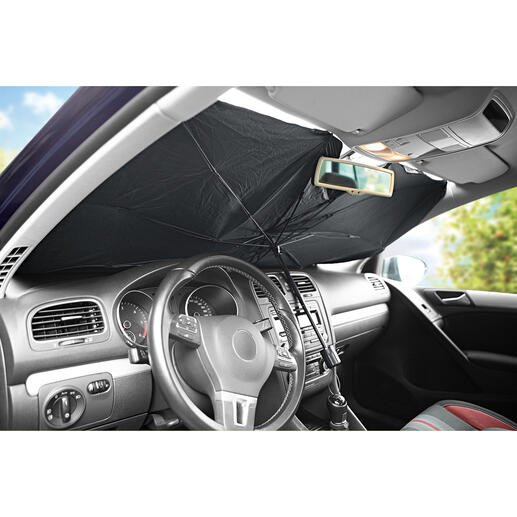 Schützt den Auto-Innenraum vor übermässiger Hitze und UV-Stahlen.