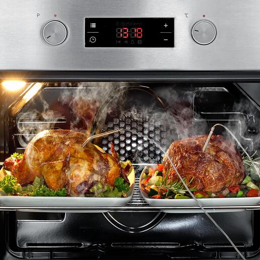 Das 122 cm lange Messfühlerkabel ist hitzefest bis 380 °C – perfekt auch zum Einsatz beim Grillen.