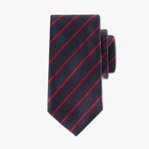 Cravate en soie « Regimental Stripes » Ascot Toujours le motif cravate de vrais gentlemen : le classique britannique « Regimental Stripes ».