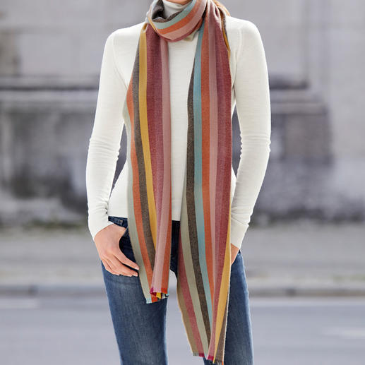 Johnstons 260-cm- Streifenschal Johnstons 260-cm- Streifenschal