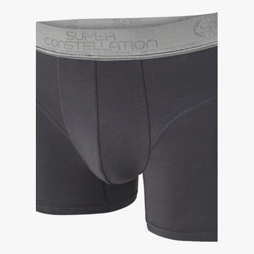 Short ou Pantalon Super Constellation Ajustement parfait grâce au puissant support 360°. Confort parfait grâce au coton Pima.