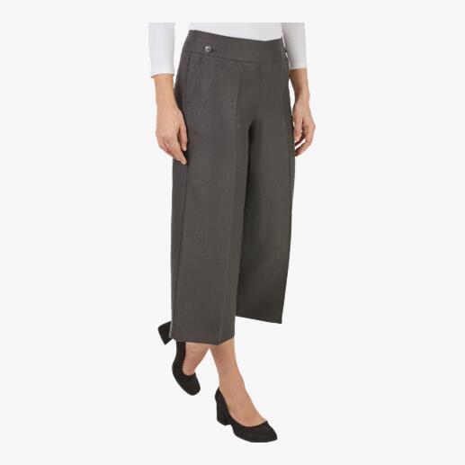 Pantalon à jambes larges en chanvre Tendance et écologique : le pantalon à jambes larges raccourci en 100 % chanvre.