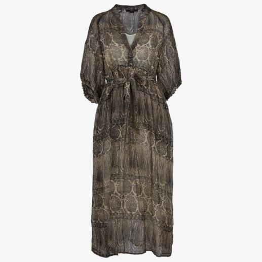 Robe 150 g Seventy Venezia Extrêmement délicate et légère comme une brise dʼété : la robe longue de 150 grammes.