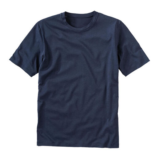 Das Basic-T-Shirt aus Tencel™ und Bio-Baumwolle. Funktionsstark und nachhaltig zugleich.