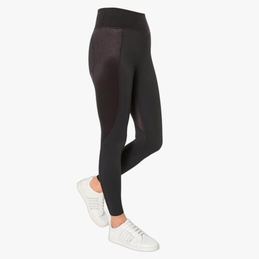 Die Sport-Leggings mit Designpreis. Und mit integrierten 3-D-Massagenoppen. Aussen ein Hingucker. Innen ein Fitmacher. Von Anita Active.