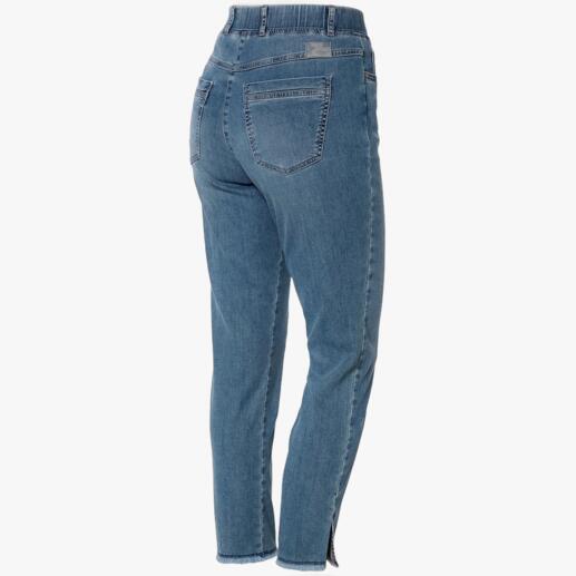 Rückansicht von RAPHAELA BY BRAX Schlupfjeans, elastischer Bund