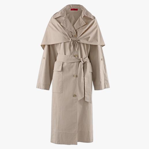 Trenchcoat estival en lin/coton Mise à jour estivale tendance du trench-coat classique : léger et aéré, confortable et élégant.