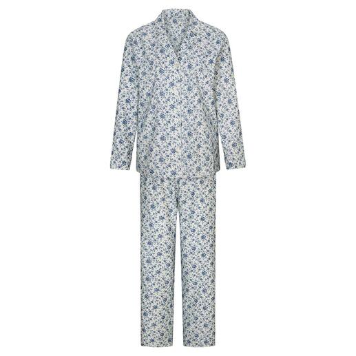 Der Preppy-Pyjama aus anschmiegsamem Baumwolle/Viskose-Jersey. Mit edlem Blüten-Dekor. Von Ralph Lauren.